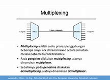 Multiplexing Adalah Teknik